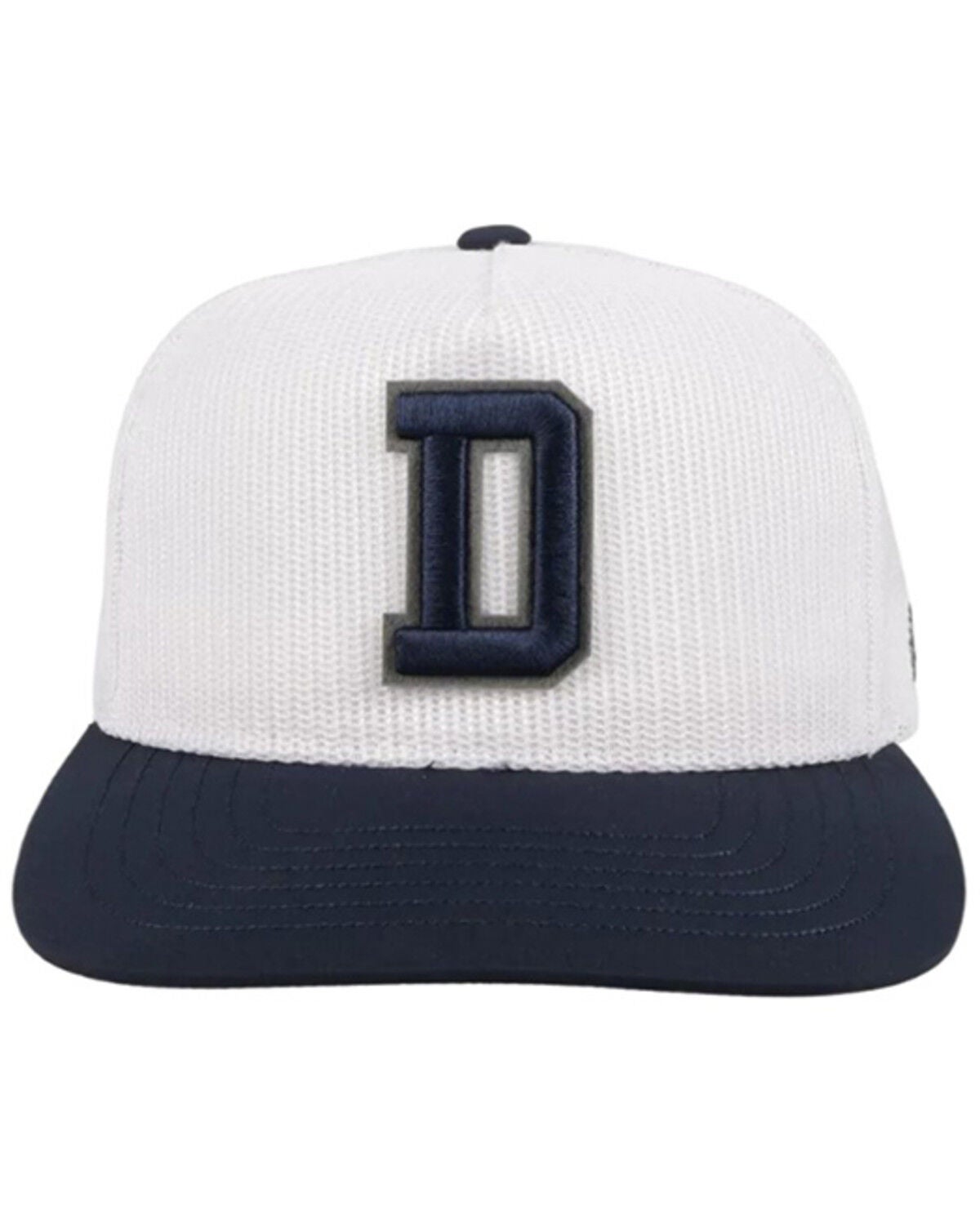Image #3 - Hooey Men's Dallas Logo Trucker Cap, White, hi-res