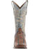 Image #4 - Ferrini Men's Ostrich Patchwork Exotic Western Boots - Broad Square Toe, Kango, hi-res