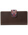Image #1 - STS Ranchwear Women's Basic Bliss Chocolate Carlin Wallet, Brown, hi-res