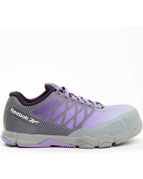 Image #3 - Reebok Women's Anomar Athletic Oxford Shoes - Composition Toe, Grey, hi-res