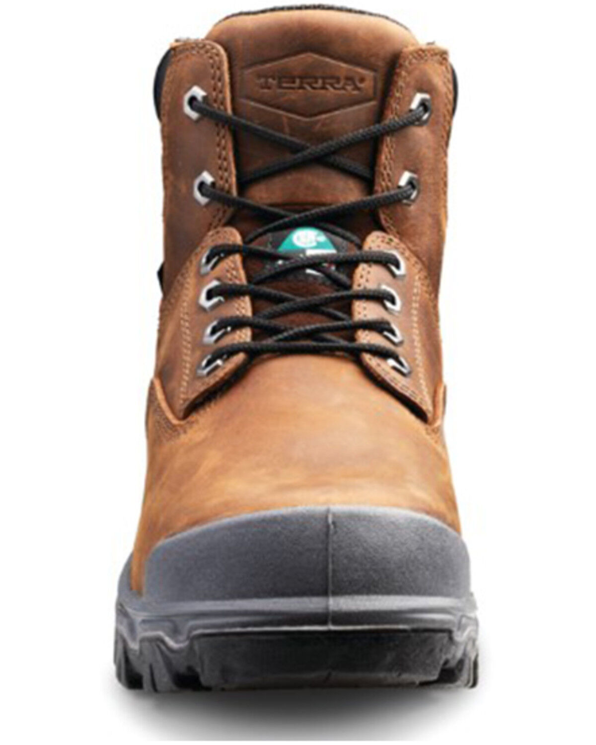 Image #4 - Kodiak Men's Sentry 6" Lace-Up Waterproof Work Boots - Composite Toe, Brown, hi-res