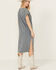 Image #4 - Cleo + Wolf Women's Midi Knit Dress, Slate, hi-res
