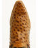 Image #6 - Dan Post Men's Grit Exotic Full Quill Ostrich Tall Western Boots - Snip Toe, Tan, hi-res