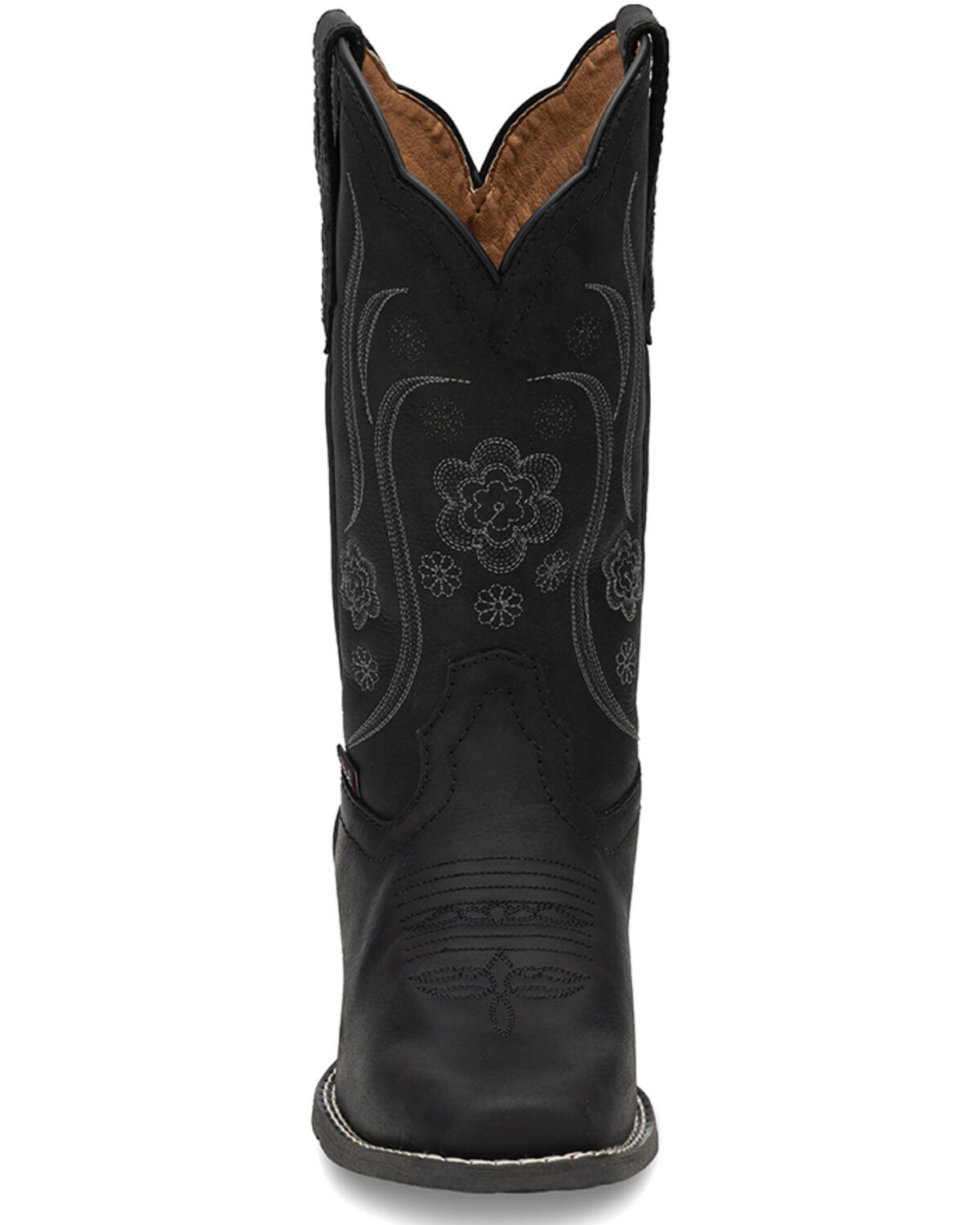 Image #4 - Justin Women's Boot Barn Exclusive Jessa Performance Western Boots - Square Toe, Black, hi-res