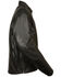 Image #3 - Milwaukee Leather Men's Classic Scooter Jacket, Black, hi-res