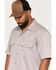 Image #2 - Dickies Men's Twill Short Sleeve Button-Down Original Work Shirt, Silver, hi-res