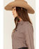 Image #2 - Cinch Women's Geo Print Long Sleeve Button-Down Western Shirt, Multi, hi-res