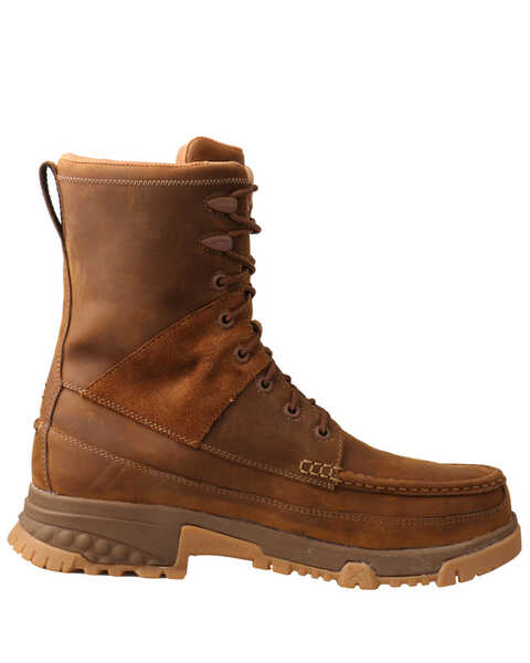 Image #2 - Twisted X Men's 8" CellStretch Met Guard Casual Walk Work Boots - Composite Toe, Brown, hi-res