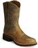 Image #1 - Ariat Men's Heritage Crepe Western Performance Boots - Round Toe, Earth, hi-res
