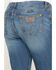Wrangler Retro Women's Mae Mid Rise Jeans - Plus, Blue, hi-res