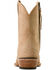 Image #3 - Ariat Women's Cate Suede Short Western Boots - Snip Toe, Coral, hi-res