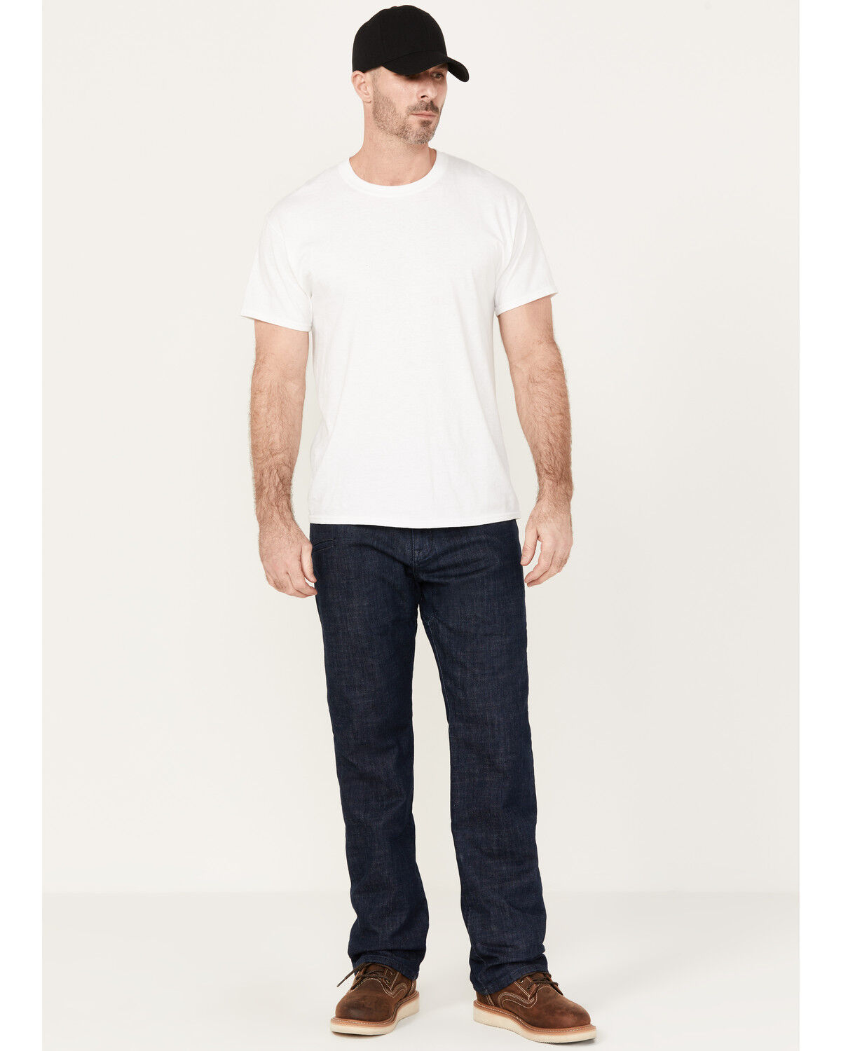 Image #1 - Hawx Men's Wind Chill Straight Leg Denim Jeans, Indigo, hi-res