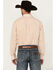 Image #4 - George Strait by Wrangler Men's Floral Print Long Sleeve Button-Down Stretch Western Shirt, White, hi-res