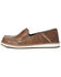 Ariat Women's Floral Embossed Cruiser Shoes - Moc Toe, Brown, hi-res