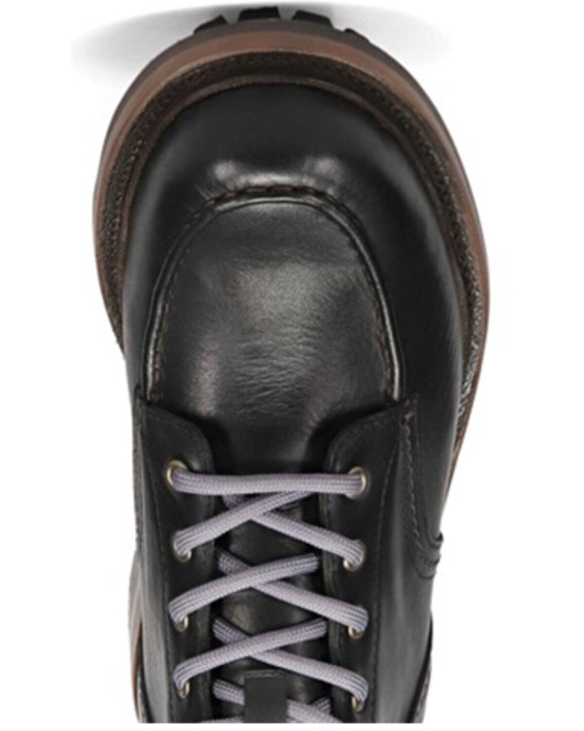 Image #6 - Frye Men's Hudson Lace-Up Work Boots - Round Toe, Black, hi-res
