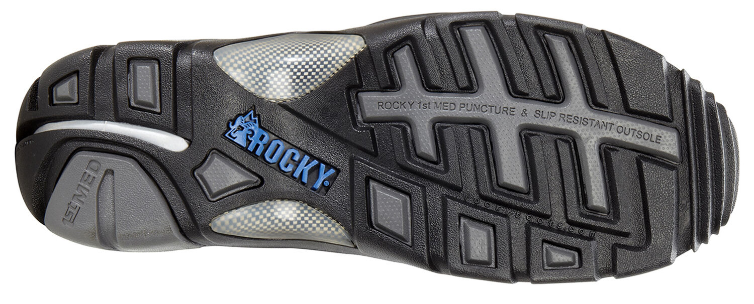 Image #5 - Rocky Men's 1st Med Puncture-Resistant Side-Zip Waterproof Boots - Composite Toe, , hi-res