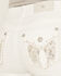 Image #2 - Miss Me Women's Mid Rise Wing Pocket 32" Bootcut Stretch Denim Jeans, White, hi-res