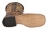 Tony Lama Men's Worn Goat Leather Americana Western Boots - Broad Square Toe, Tan, hi-res