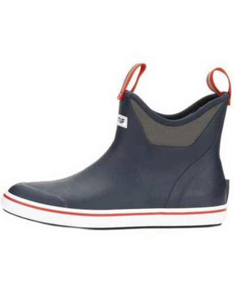 Image #3 - Xtratuf Men's 6" Ankle Deck Boots - Round Toe , Navy, hi-res