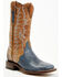Image #1 - Dan Post Women's Boot Barn Exclusive Exotic Cobra Western Boots - Broad Square Toe, Blue, hi-res