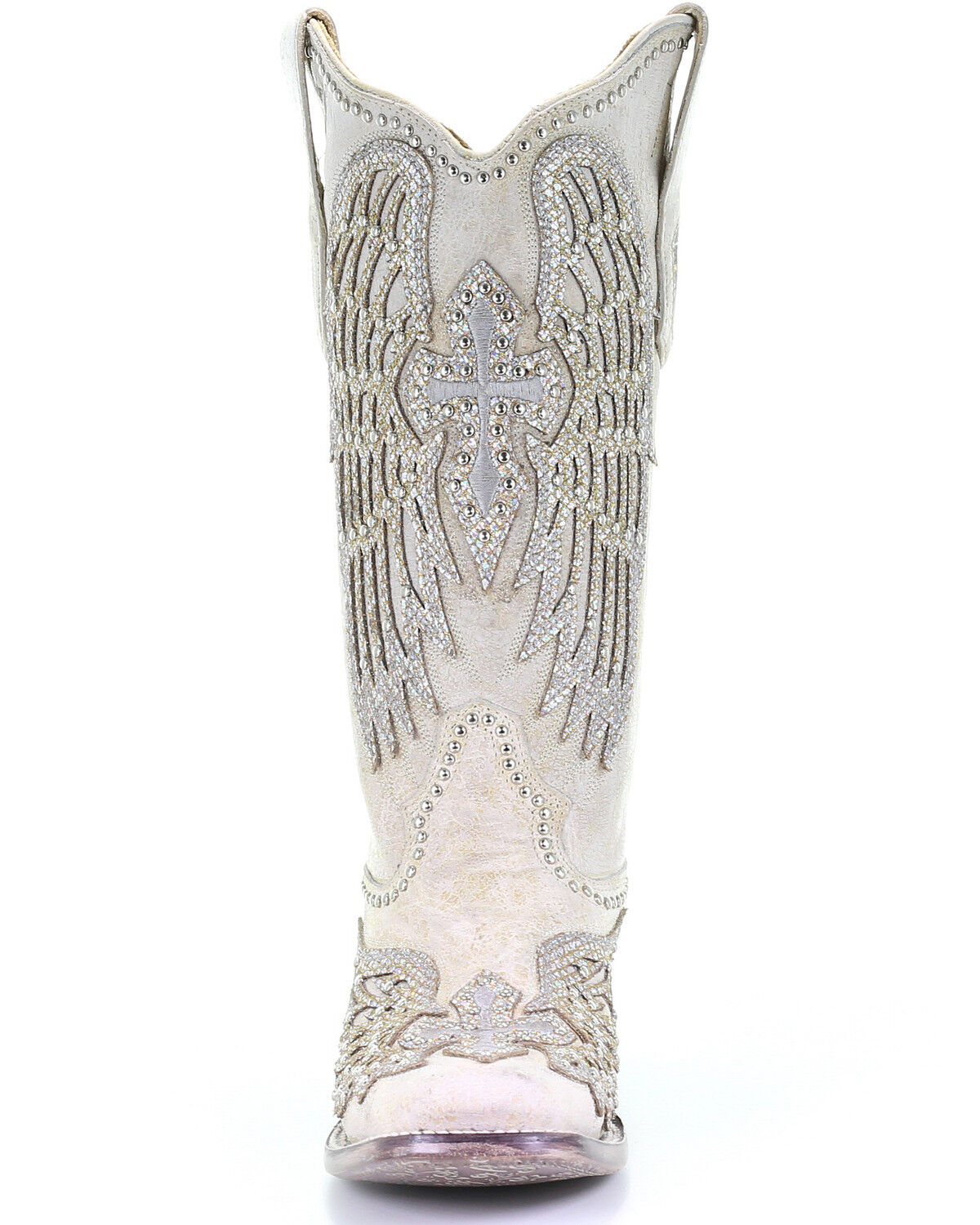 white square toe boots