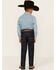 Cody James Boys' Dark Wash Slim Straight Stretch Jeans, Dark Wash, hi-res