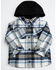 Image #1 - Urban Republic Toddler Boys' Plaid Print Shirt Jacket, Multi, hi-res
