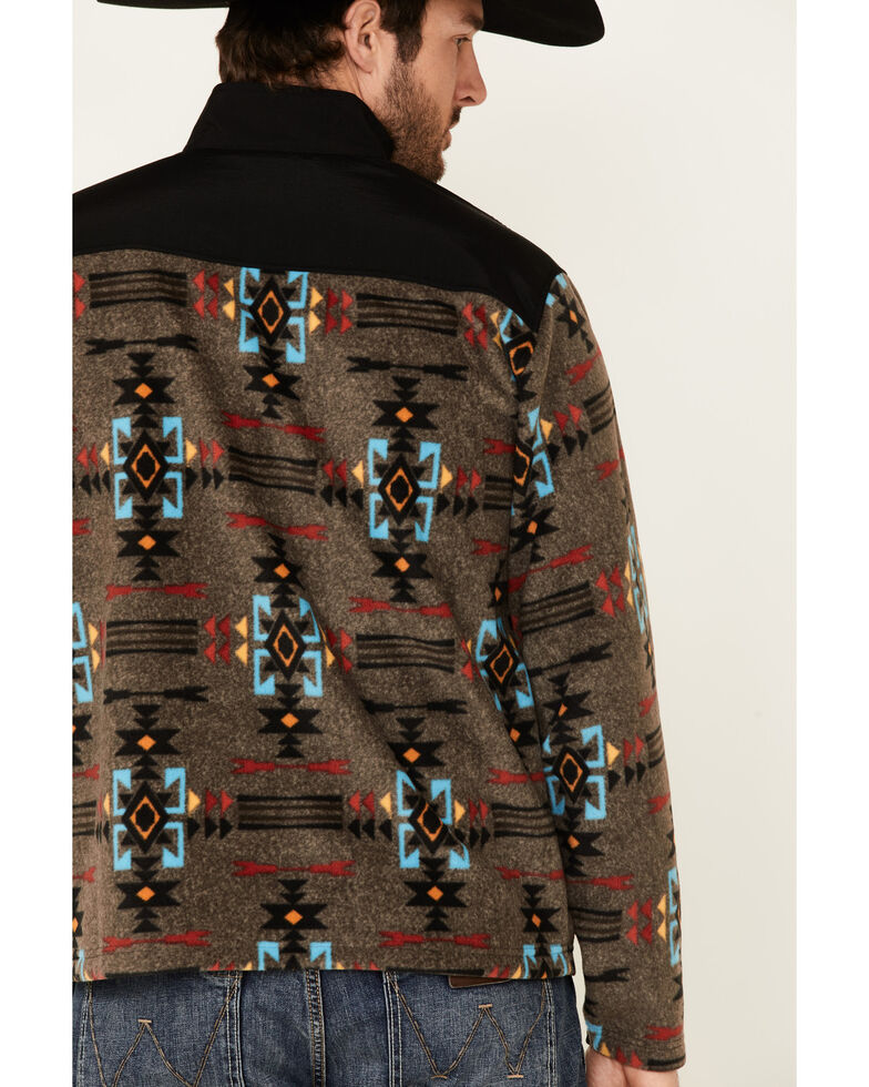 Ariat Men S Boardwalk Southwestern Print Basis 2 0 1 4 Zip Front Pullover Sheplers