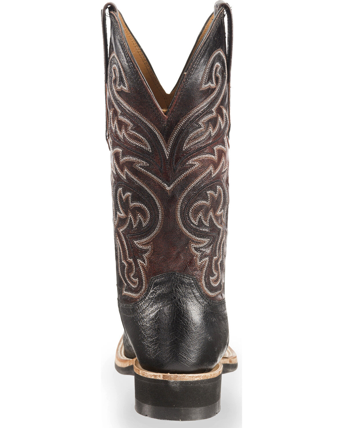 lucchese ostrich square toe boots
