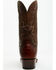 Image #5 - Dan Post Men's 12" Exotic Ostrich Leg Western Boots - Square Toe , Brass, hi-res