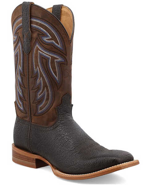 Image #1 - Twisted X Men's Rancher Western Boots - Broad Square Toe, Black, hi-res