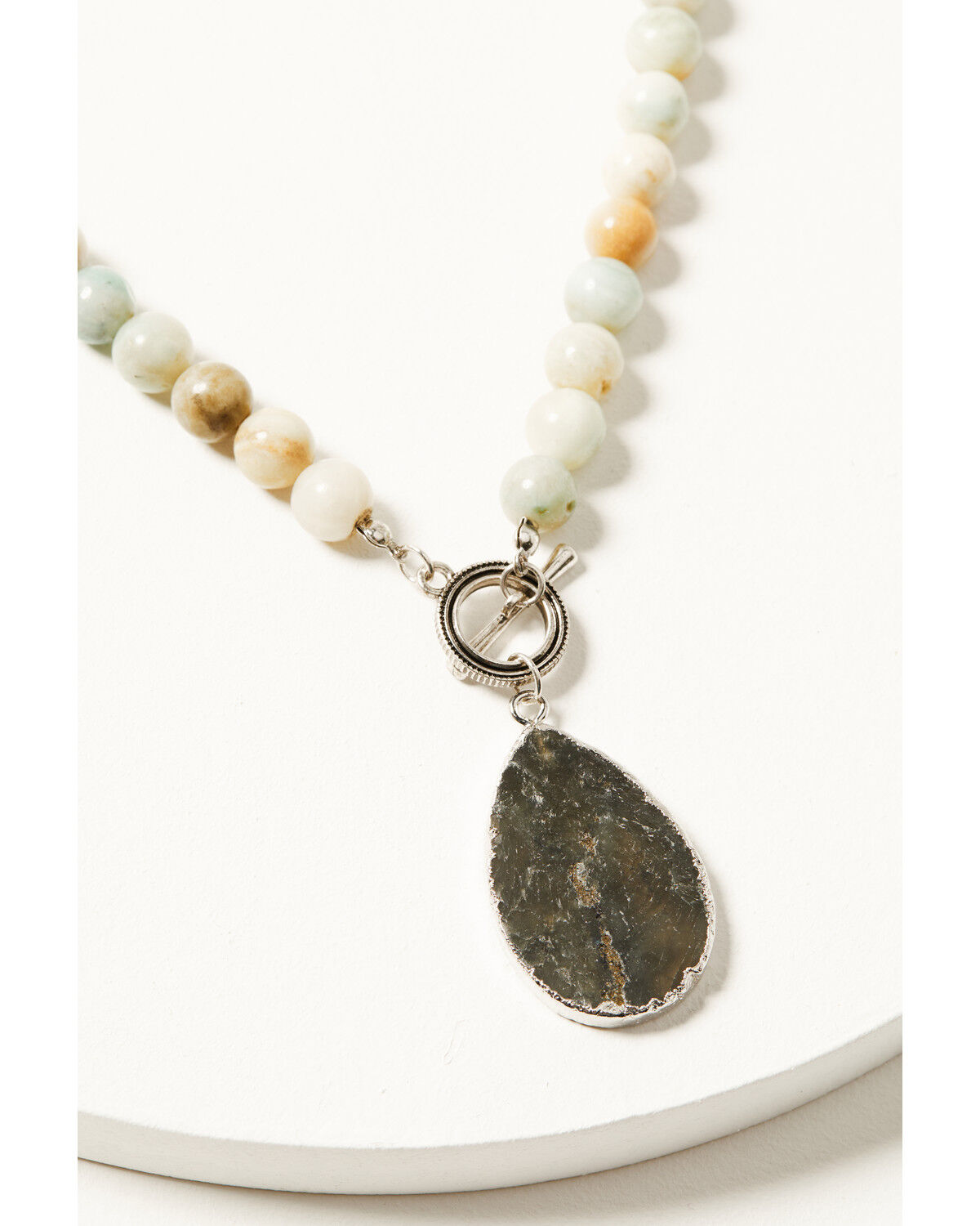 Image #2 - Shyanne Women's Tonal Labra Teardrop Pendant, Turquoise, hi-res