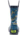 Image #5 - Western Chief Boys' Gone Fish'n Rain Boots, Navy, hi-res