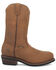 Image #4 - Dan Post Men's Albuquerque Waterproof Western Work Boots - Soft Toe, Distressed, hi-res