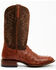Image #2 - Cody James Men's Brandy Genuine Ostrich Exotic Western Boots - Broad Square Toe , Red, hi-res