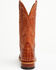 Image #5 - Horse Power Men's Boot Barn Exclusive Nile Crocodile Print Tall Western Boots - Broad Square Toe, Cognac, hi-res