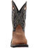 Durango Men's Workhorse Pull On Western Work Boots - Steel Toe , Brown, hi-res