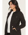 Image #2 - Carhartt Women's Tencel&trade; Fiber Series Relaxed Canvas Coat, Black, hi-res