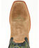 Image #6 - RANK 45® Men's Archer Roughout Western Boots - Square Toe, Forest Green, hi-res