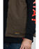 Image #4 - Ariat Men's Loden Rebar Washed Dura Canvas Insulated Work Vest - Big & Tall, Loden, hi-res