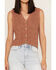 Image #3 - Cleo + Wolf Women's Cropped Knit Sweater Vest, , hi-res