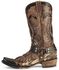 stetson brown harness cowboy boots