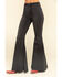 Image #2 - Free People Women's High Rise Dark Wash Just Float On Flare Jeans, , hi-res