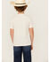 Image #4 - Rock & Roll Denim Boys' Bronco Short Sleeve Graphic Tee, Cream, hi-res