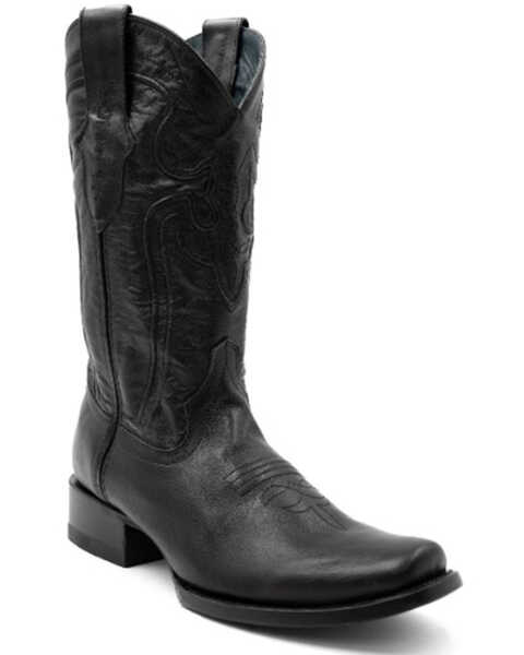Image #1 - Ferrini Men's Wyatt Western Boots - Square Toe , Black, hi-res