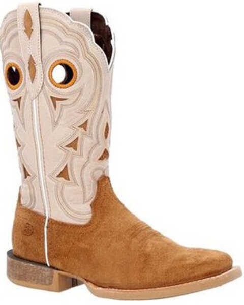 Durango Women's Lady Rebel Pro Cashew Western Boots - Broad Square Toe, Cream/brown, hi-res