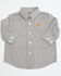 Image #1 - Cinch Infant Boys' Geo Print Long Sleeve Button-Down Stretch Western Shirt, White, hi-res