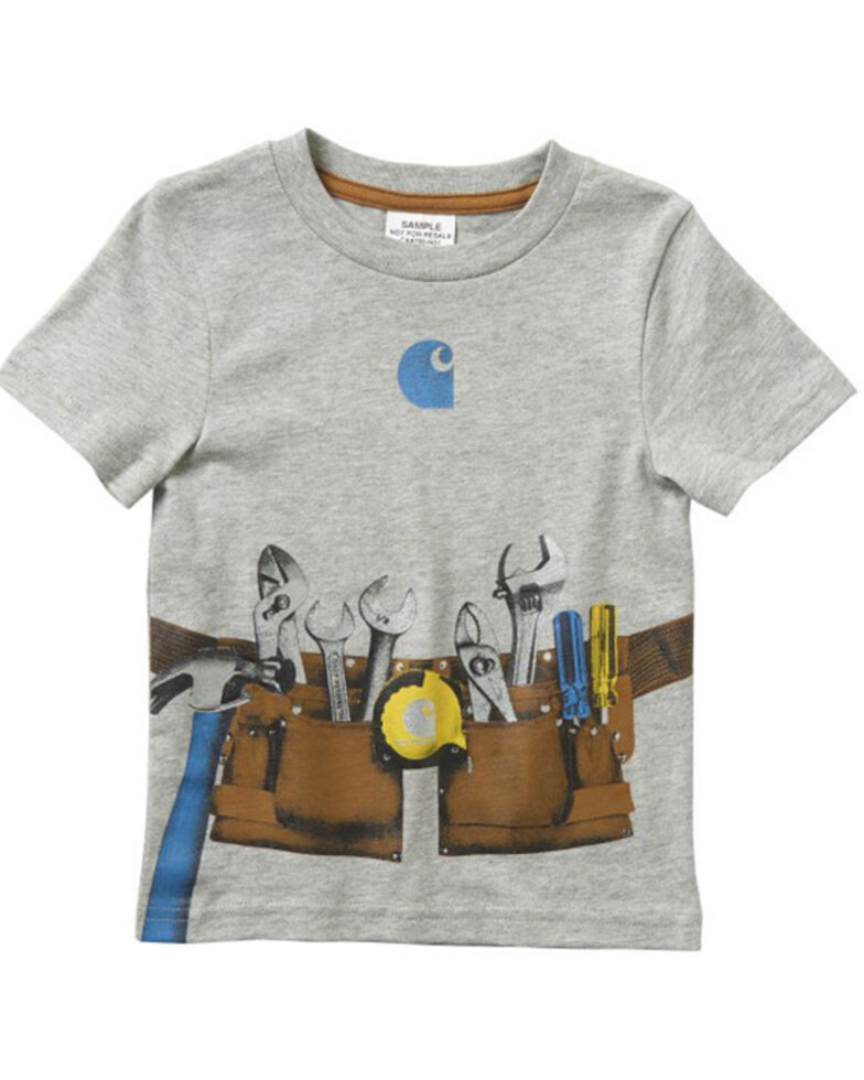 Carhartt Toddler Boys' Tool Belt Graphic T-Shirt, Grey, hi-res