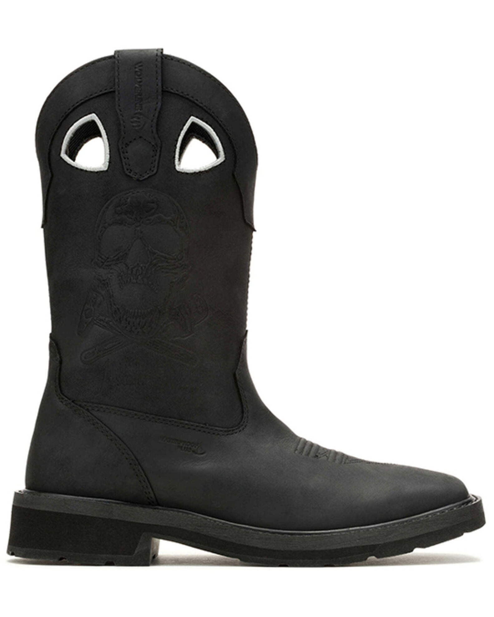 Wolverine cowboy work boots discount