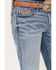 Cody James Men's Dodge City Light Wash Relaxed Boot Stretch Denim Jeans, Light Medium Wash, hi-res